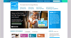 Desktop Screenshot of energystar.gov